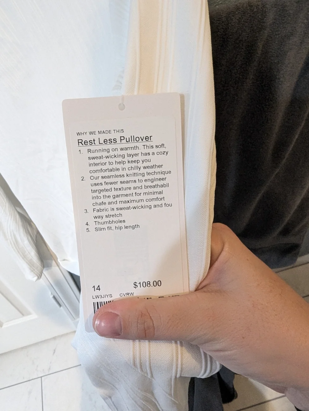 Rest Less Pullover - Picture 2 of 3